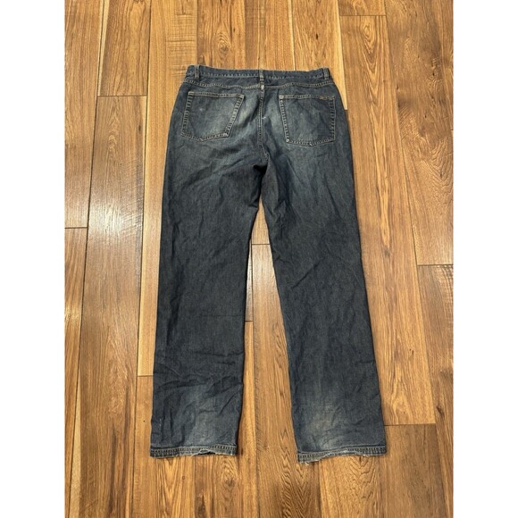 Hobie 1950 Mens Straight Leg Blue Jeans Size 36x34 Y2K 2000s Skater - Picture 1 of 7